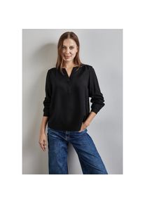 Street One, Unisex, Street One Langarmbluse im Tunika-Stil, schwarz, 46, Tunika von Street One