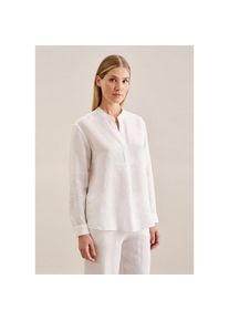 Seidensticker, Unisex, Seidensticker Klassische Bluse &raquo;Schwarze Rose&laquo; Tunika Garnf&auml;rber, wei&szlig;, S(36), Passform: Regular