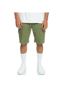 Quiksilver , Cargoshorts »MW« , grün , Stoff: Mischgewebe aus Baumwolle und...