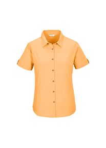 Killtec , Funktionshemd »KOS 1 WMN WVN SHRT«, Wasserabweisende, schnelltrocknende Bluse, PFAS-frei imprägniert , orange , Damen Funktionsbluse mit...