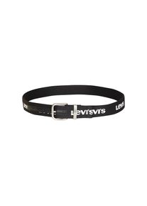 Levi's Kids, Unisex, Levi's Kids Stoffg&uuml;rtel &raquo;LAN LEVIS WEBBING BELT&laquo; UNISEX, schwarz, S (56/61), Levi's Kids G&uuml;rtel