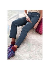 LASCANA ACTIVE , Damen , Trekkinghose mit Zip-off Beinen , blau , Trekking Hose mit abnehmbarem Bein
