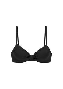 Lascana, Unisex, Lascana B&uuml;gel-Bikini-Top mit wattierten Cups, schwarz, 36, Cup E, Wattierte Cups
