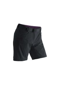 Maier Sports , Damen , Funktionsshorts »Lulaka Shorts« Damen Shorts, kurze Wanderhose, Outdoorhose mit 4 Taschen, Regular Fit , schwarz , Hohe...