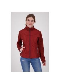 DEPROC Active, Unisex, DEPROC Active Strickfleecejacke &raquo;LAKE RODELL WOMEN&laquo; auch in Grossen Gr&ouml;ssen erh&auml;ltlich, rot, 36/38 (M), Modische 