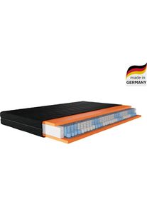 Taschenfederkernmatratze »Black Diamond Comfort«, 500 Federn, (1 St.) , schwarz , my home