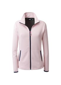 LPO , Damen , Strickfleecejacke &raquo;XARA WMN&laquo; mit Stehkragen , pink , Bequeme klassische Damen-Fleecejacke