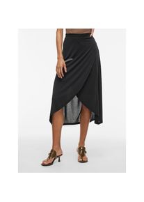 Vila , Wickelrock »VIMODALA HW WRAP SKIRT - NOOS« , schwarz , Modischer Rock von Vila