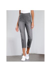 Classic Basics , 3/4-Jeans, (1 tlg.) , grau , hoher Bund