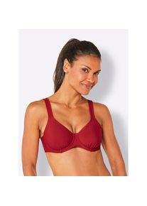 feel good , Damen , B&uuml;gel-Bikini-Top , rot , Cup B, C, D