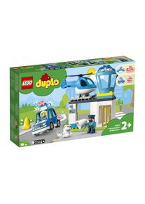 Spielbausteine »Lego DUPLO Polizeistation mit Hub«, (40 St.) , bunt , Lego