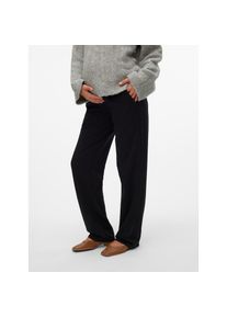 MAMALICIOUS, Unisex, Umstandshose &raquo;MLLIF STRAIGHT JRS PANT NOOS&laquo;, schwarz, S (36), N-Gr, Jerseyhose von MAMALICIOUS