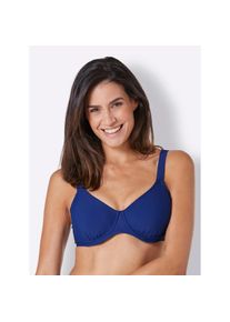 feel good , Bügel-Bikini-Top , blau , Cup B, C, D