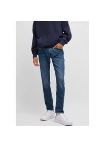 HUGO Blue , Damen , Slim-fit-Jeans &raquo;Zane&laquo; mit angesetztem Bund , blau , Slim-Fit Jeans f&uuml;r eine figurbetonte Silhouette