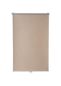 Springrollo »Anna« verdunkelnd energiesparend ohne Bohren freihängend , beige , K-home , Obermaterial: 100% Polyester