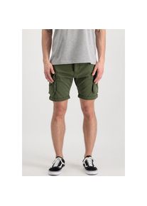 Alpha Industries , Damen , Cargoshorts &raquo;Crew Short&laquo; , gr&uuml;n , Moderne Shorts von Alpha
