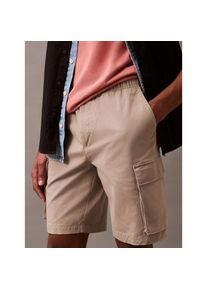 Calvin Klein Jeans , Cargoshorts »9" COTTON PULL ON CARGO SHORT«, Mit Gürtelschlaufen , grün , Cargoshorts von Calvin Klein Jeans Menswear