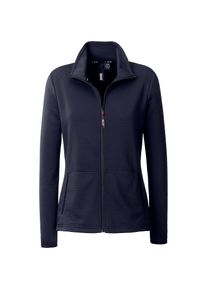 LPO , Strickfleecejacke »XARA WMN« mit Stehkragen , blau , Bequeme klassische Damen-Fleecejacke