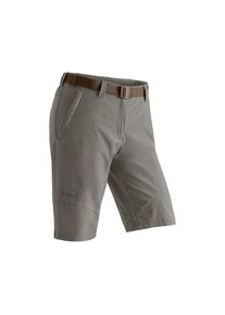 Maier Sports, Unisex, Funktionsshorts &raquo;Lawa&laquo; Unisex Shorts, kurze Wanderhose, Outdoorhose mit 2 Taschen, Regular Fit, schlamm, 40, Normalgr&ouml;ssen, 
