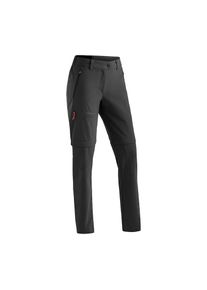 Maier Sports , Damen , Outdoorhose »Nata Zip Loop« Damen Wanderhose, Zip-Off Funktionshose, 3 Taschen, Regular Fit , schwarz , Superbequeme...