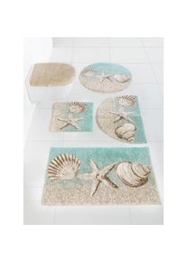 Grund, Badematte, sand, t&uuml;rkis, 1 Stk.