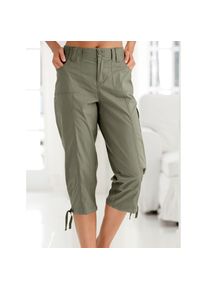 Casual Looks, Unisex, Caprihose, hellkhaki, 24, Kurzgr&ouml;ssen, Sportive Capri-Hose