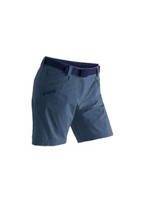 Maier Sports, Unisex, Funktionsshorts &raquo;Lulaka Shorts&laquo; Unisex Shorts, kurze Wanderhose, Outdoorhose mit 4 Taschen, Regular Fit, jeansblau, 42, 