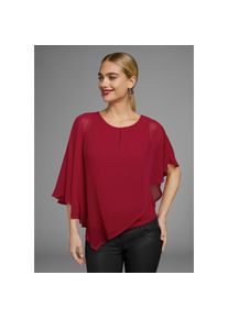 Laura Scott, Unisex, Chiffonbluse f&uuml;r festliche Anl&auml;sse, rot, 48, Elegantes Blusentop von Laura Scott