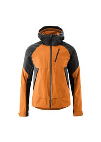 Gonso , Damen , Fahrradjacke »PAGANELLA« MTB-spezifischer Schnitt und Material - strapazierfähig und formstabil , orange , Körpernahe Passform