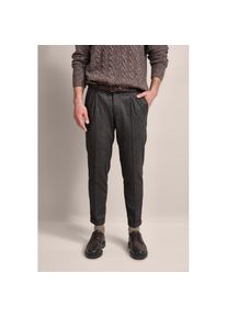 Bugatti , Damen , Bundfaltenhose besonders soft , braun , Woll-Mix