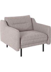 Sessel »Nordfyn« edles Design in 3 Bezugsqualitäten, Design by Morten Georgsen , grau , Andas