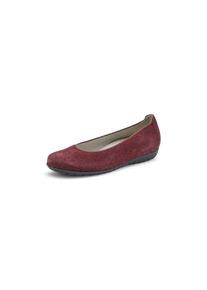 Peter Hahn Waldläufer - Ballerina Hesima, rot, Gr. 43, Orthopädische Einlagen, Leder