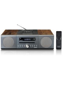 Stereoanlage»MC-175SIMicro«(BluetoothDigitalradio(DAB+) , silberfarben , Verbindungen: AUX-Eingang 3.5 m², 2x USB