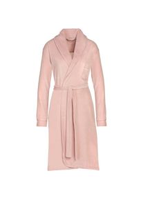 Vossen, Bademantel &raquo;Vivienn, ideal f&uuml;r Sauna & Spa, Hotelbademantel, Morgenmantel&laquo; mit Bieseneinfassung und Brusttasche, sea lavender, Nicki-Velours