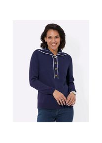Casual Looks , Troyer »Pullover« , blau , angenehm weich
