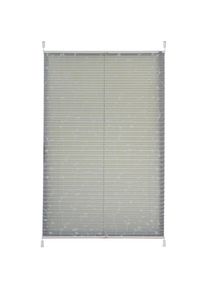 Plissee »Klemmfix Elba« Lichtschutz ohne Bohren Lichtschutz, ohne Bohren, verspannt, bedruckt , grau , K-home , Obermaterial: 100% Polyester