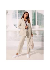 Inspirationen , Jackenblazer »Blazer« , beige , mit Viskose