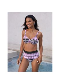 feel good , Damen , Bügel-Bikini-Top , lila , Cup B, C, D