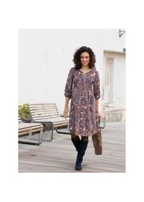 Inspirationen , Damen , Tunikakleid &raquo;Tunika-Kleid&laquo; , bunt , aus Viskose (ECOVERO)