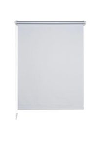 Seitenzugrollo verdunkelnd energiesparend ohne Bohren , weiss , Liedeco , Obermaterial: 100% Polyester