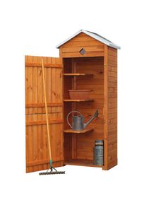 Promadino , Garten-Geräteschrank »Piccolo« , braun