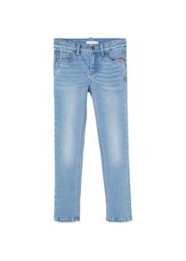 name it , Stretch-Jeans , blau , Stretch-Jeans mit schmaler Passform, bietet Bewegungsfreiheit ohne einzuengen