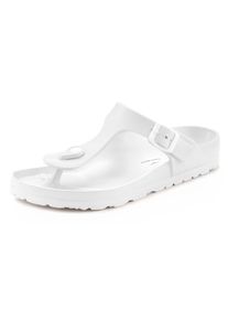 Venice Beach , Badezehentrenner, Zehentrenner, Badeschuh , weiss , Sommerliche Badepantolette aus wasserabweisendem Material und mit verstellbarem...