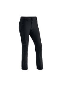 Maier Sports , Funktionshose »Tech Pants W« Warme Softshellhose, elastisch und winddicht , schwarz , Funktionale Touren- und Wanderhose aus...