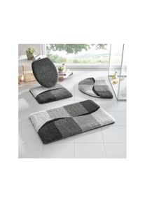 Badematte , grau , Hagemann