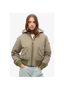 Superdry , Bomberjacke »HOODED MA1 BOMBER JACKET«, mit Kapuze , grün , Bomberjacke von Superdry