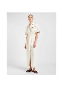 Lee, Unisex, Maxikleid &raquo; Maxikleid Ss Maxi Western Dress&laquo;, beige, XS, N-Gr, Maxikleid