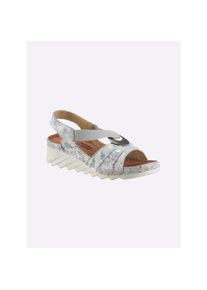 Loretta , Sandalette , silberfarben , Weite G