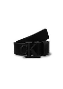 Calvin Klein Jeans, Unisex, Synthetikg&uuml;rtel &raquo;CK BUCKLE BELT&laquo; mit Logodruck, schwarz, S/M, G&uuml;rtel von CALVIN KLEIN