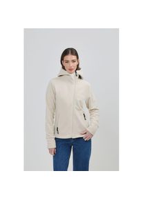 Bench. , Fleecejacke »NINJA«, mit Kapuze , grau , Fleecejacke von Bench